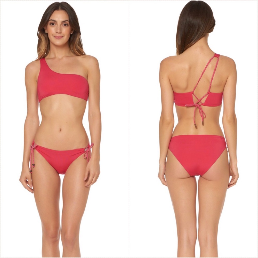 Red Carter Splice & Dice bikini - Picture 1 of 6